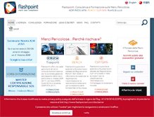 Tablet Screenshot of flashpointsrl.com